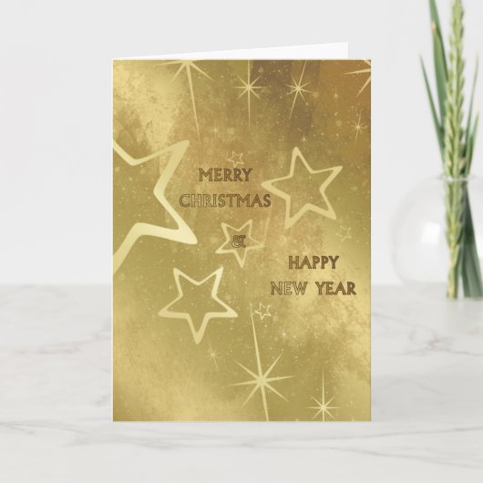 ゴールデンクリスマス シーズンカード (正面)