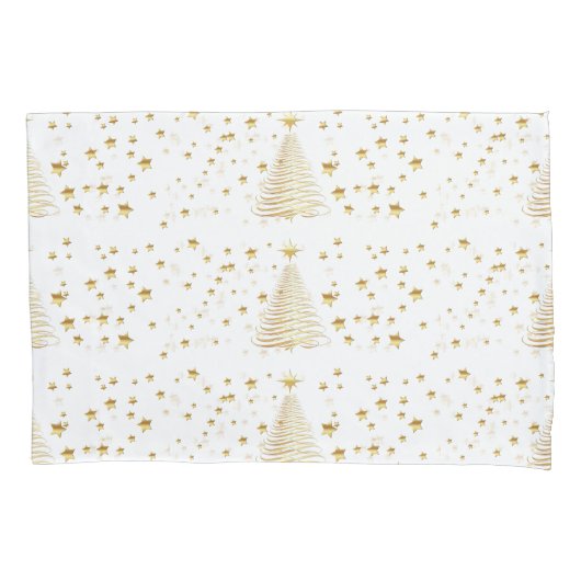 ゴールデンクリスマス 枕カバー (正面)