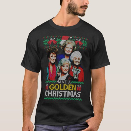 ゴールデンクリスマス Tシャツ (正面)