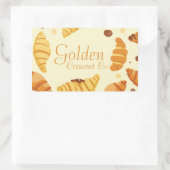 ゴールデンクレセント 長方形シール (バッグ)