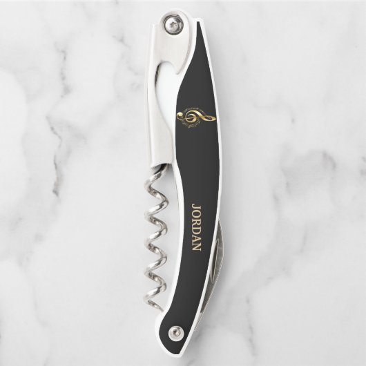 ゴールデンクレフ、 音符記号 ソムリエナイフ (正面)