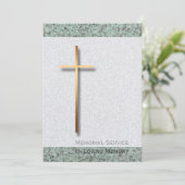 ゴールデンクロスストーン1葬儀のお知らせ 招待状 (スタンド正面)