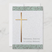 ゴールデンクロスストーン2葬式発表 招待状 (正面)