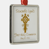 ゴールデンクロスファースト聖餐式オーナメントの恩恵 メタルオーナメント (右)
