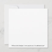 ゴールデンクローバー/セントパトリックデーパーティー招待状 招待状 (裏面)