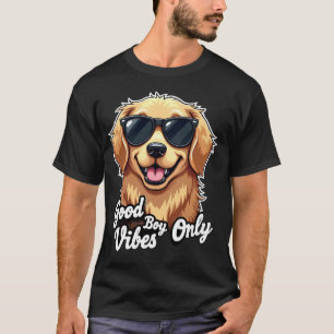 ゴールデンクールレトリエバードッグ – グッドボーイビーズオンリー Tシャツ