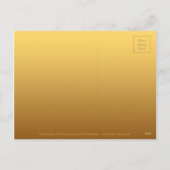 ゴールデンク国際的リスマスNavidad hポストカード シーズンポストカード (裏面)