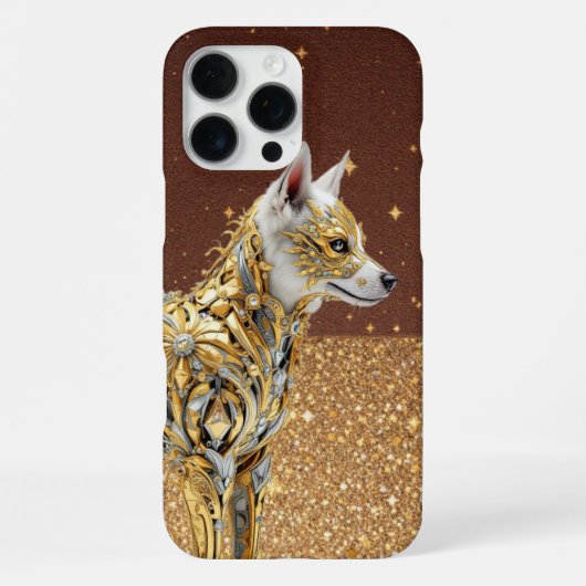 ゴールデングライマーキツネ iPhoneケース (裏面)