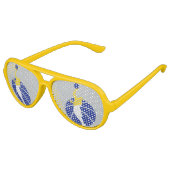 ゴールデングラス アビエーターサングラス (アングル)