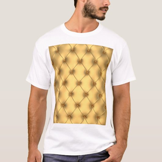 ゴールデングラマー:豪華なインテリアデコール。 Tシャツ (正面)
