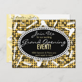 ゴールデングラムカスタムヘアサロンイベントはがき ポストカード (正面/裏面)