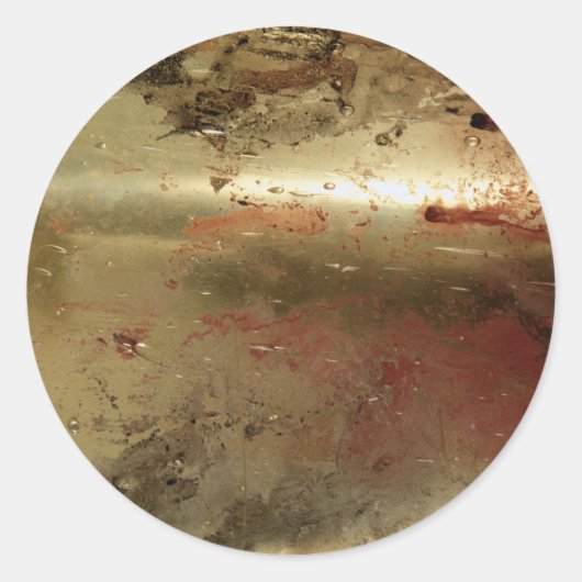 ゴールデングランジステッカー ラウンドシール (正面)