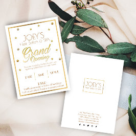 ゴールデングランドオープニングセレモニー招待状カード シーズンカード