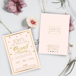 ゴールデングランドオープニングセレモニー招待状カード シーズンカード