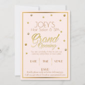 ゴールデングランドオープニングセレモニー招待状カード シーズンカード (正面)