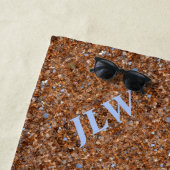 ゴールデングリズグラムブロンズ ビーチタオル (インサイチュ)