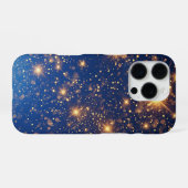 ゴールデングリッターとキラキラ iPhoneケース (裏面横)