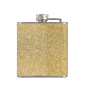 ゴールデングリッターカスタム文字 フラスク (裏面)