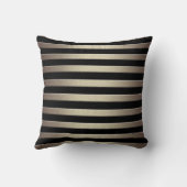 ゴールデングリッターグラデーシストライプのョンのラストライプイト クッション (裏面)