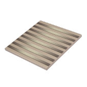 ゴールデングリッターグラデーシストライプのョンの横付きストライプブロン タイル (側面)