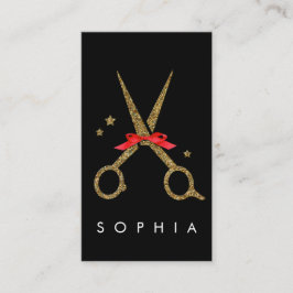 ゴールデングリッターシザース – 美容師名 エンクロージャーカード