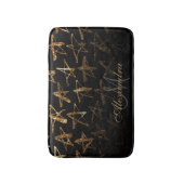 ゴールデングリッタースター バスマット (正面縦)