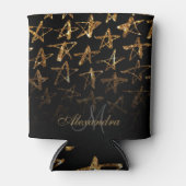 ゴールデングリッタースター 缶クーラー (正面)