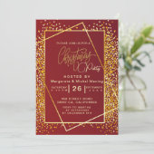 ゴールデングリッタースパークルライツクリスマスイブパーティー 招待状 (スタンド正面)