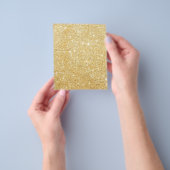 ゴールデングリッターダイヤモンド チラシ (手)