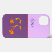 ゴールデングリッターハイヒールシューズ Case-Mate iPhoneケース (裏面 (横))