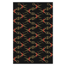 ゴールデングリッターハサミ – 美容師