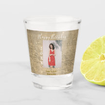 ゴールデングリッターハッピー15th誕生日の写真名year