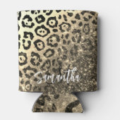 ゴールデングリッターヒョウ印刷 缶クーラー (裏面)