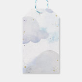 ゴールデングリッタームーンベビーシャワー ギフトタグ (裏面)