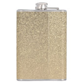 ゴールデングリッターモノグラム フラスク (裏面)