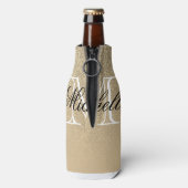 ゴールデングリッターモノグラム ボトルクーラー (ボトル裏面)