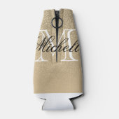 ゴールデングリッターモノグラム ボトルクーラー (裏面)