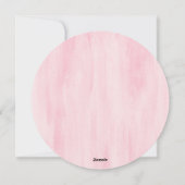 ゴールデングリッター任意誕生日バパーソナライズされたルーン シーズンカード (裏面)