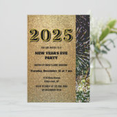 ゴールデングリッター2025年大晦日金ゴールド花火 招待状 (スタンド正面)