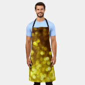 ゴールデングリッター:フェスティバルクリスマステクスチャ。 エプロン (着用した状態)