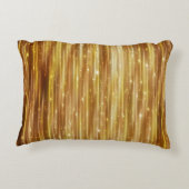 ゴールデングリッター：明るい抽象芸術背景。 アクセントクッション (裏面)