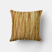 ゴールデングリッター：明るい抽象芸術背景。 クッション (裏面)