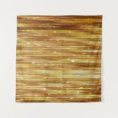 ゴールデングリッター：明るい抽象芸術背景。 タペストリー (正面(横))