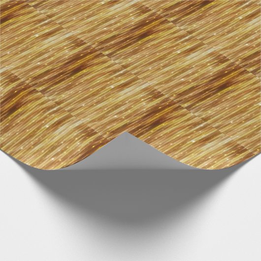 ゴールデングリッター:明るい抽象芸術背景。 ラッピングペーパー (角)