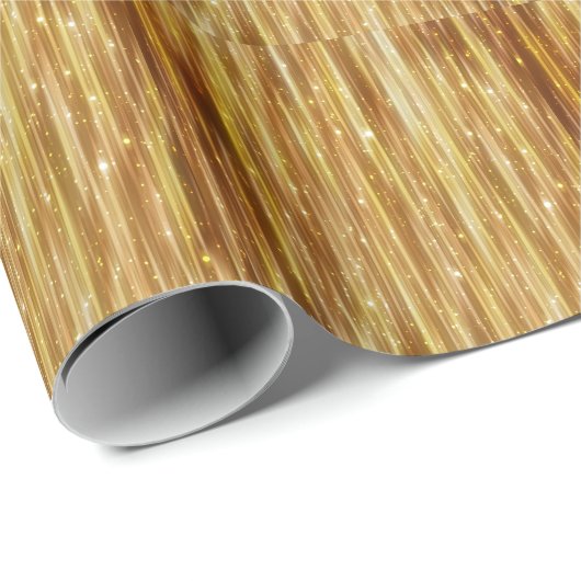 ゴールデングリッター:明るい抽象芸術背景。 ラッピングペーパー (ロールコーナー)