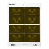 ゴールデングリフォン二 ラベル (フルシート)