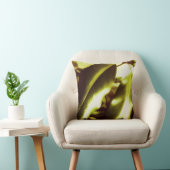 ゴールデングリーン葉 クッション (椅子)