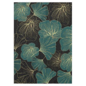 ゴールデングリーン葉 テーブルクロス (正面)