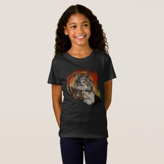 ゴールデングレーズオオカミ Tシャツ (正面フル)