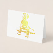 ゴールデングレートダン 箔カード (正面)